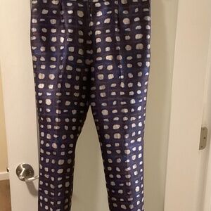 Rochas pants, size 40, Navy